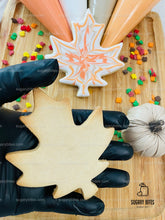 Load image into Gallery viewer, Fall Cookie Decorating Kit, ***INCLUDES 24 ITEMS*** Zoom Party Favors, Assorted Shaped Cookie Kit, (Large Cookies)
