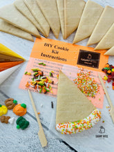 Load image into Gallery viewer, Fall Pie Cookie Decorating Kit, Pumpkin Pie Cookies, ***INCLUDES 24 ITEMS*** (Large Cookies) …This kit is a limited production edition!!!
