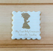 Load image into Gallery viewer, Baptism, Christening, Communion Cookies, First Communion, Custom First Communion, Communion Cookies (12 Decorated Cookies)
