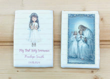 Load image into Gallery viewer, Baptism, Christening, Communion Cookies, First Communion, Custom First Communion, Communion Cookies (12 Decorated Cookies)
